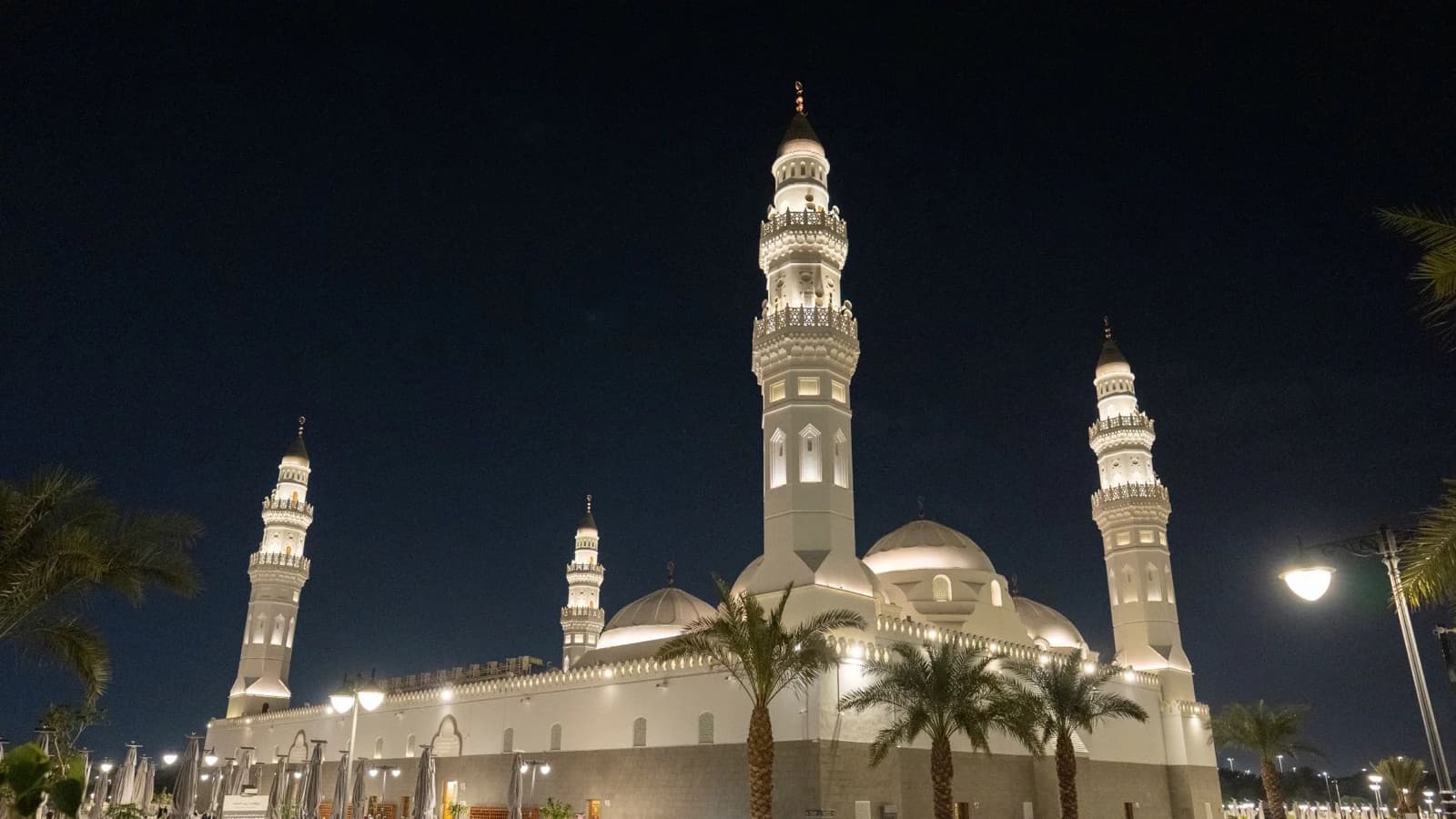 Masjid Qubāʾ in the southern neighborhoods.